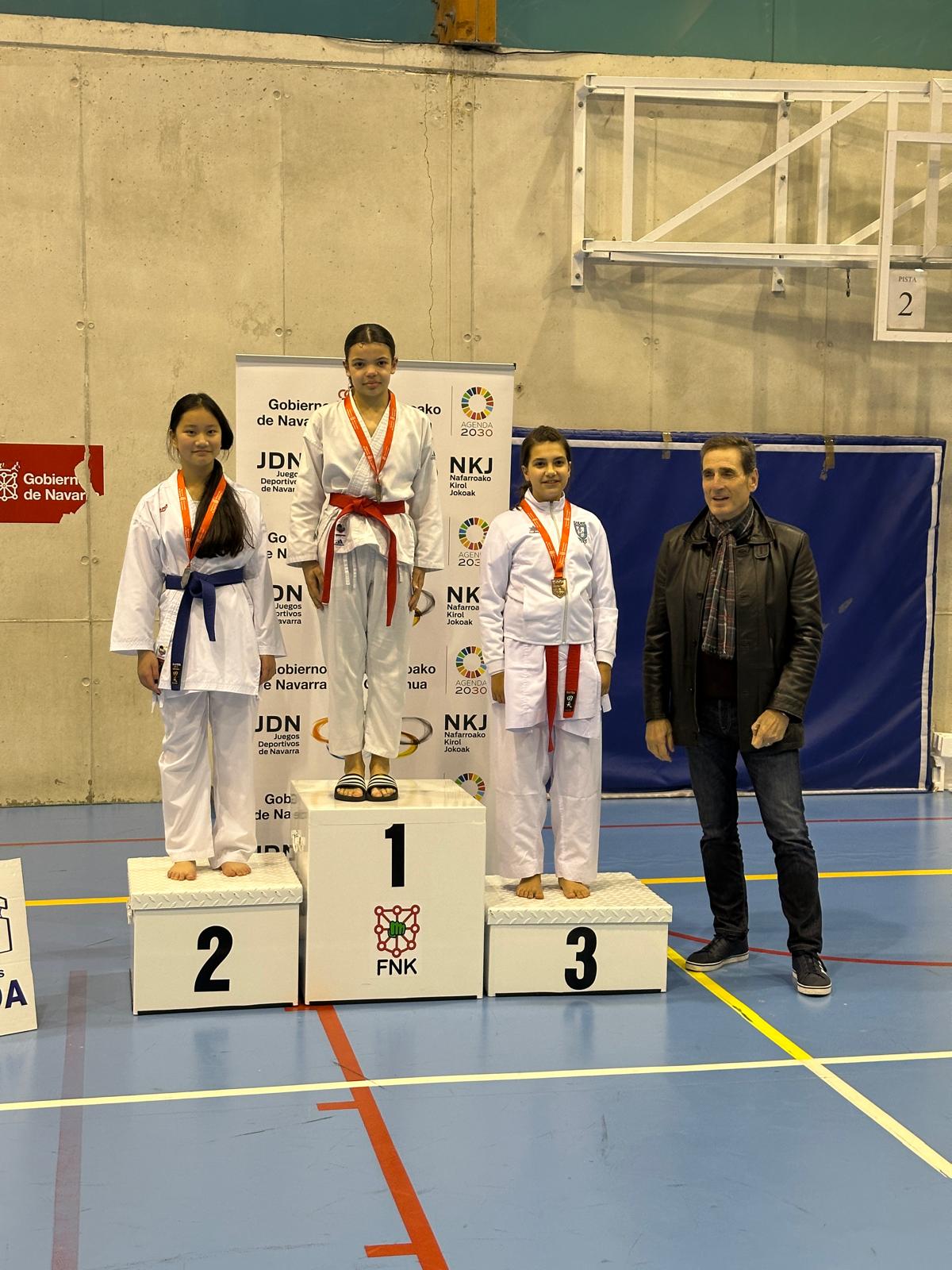 Resultados Campeonato Navarro Alevín y JDN Kumite Infantil y Juvenil